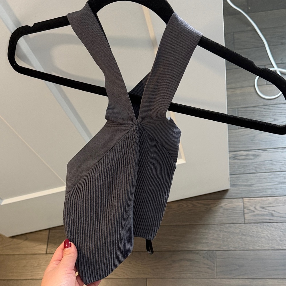 Barton Gray Halter Top